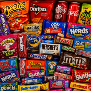American Mystery Food & Drink (Large American Bundle - Savoury, Soda, Candy)