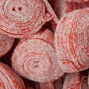 Fizzy Cherry Wheels (Red Metre Roll)