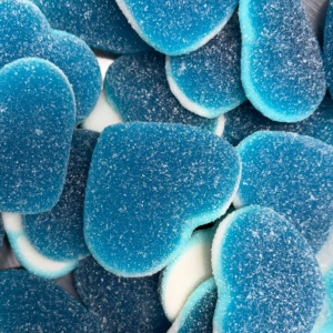 Giant Blue Foamy Hearts
